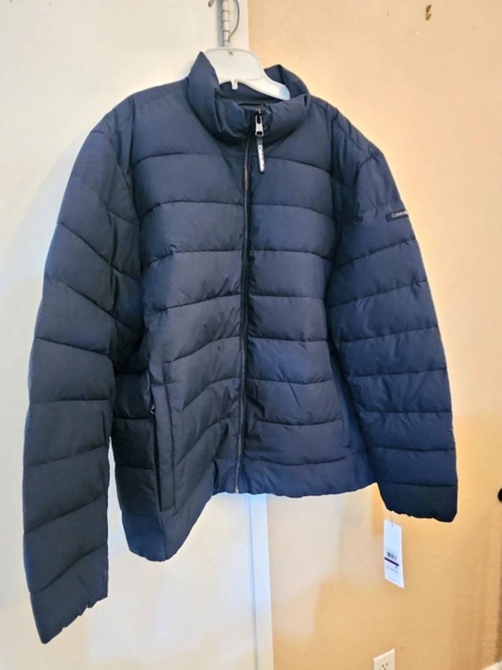 Calvin Klein Sorona Aura Puffer Jacket Puffer Jacket in Blue Size XXL NWT